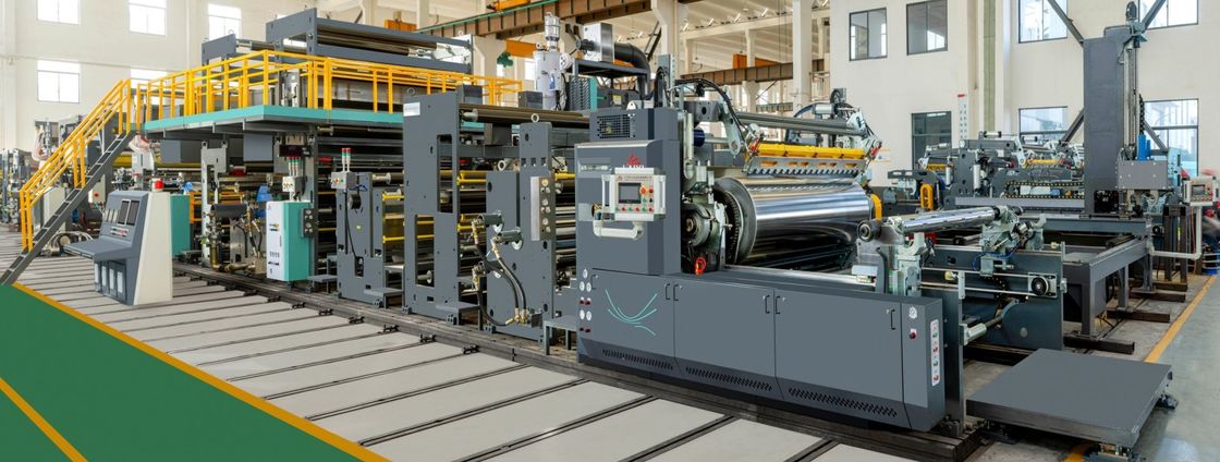 300M/min Productiesnelheid Dubbelzijdige Cup Paper Extrusion Coating Laminatie Machine