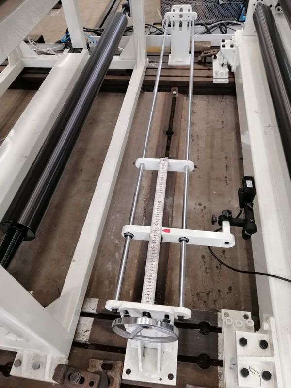 Nauwkeurige het Document van de Temperatuurcontrole het Lamineren Machine door PLC met Dunnere Deklaag Witte en Blauwe Machine