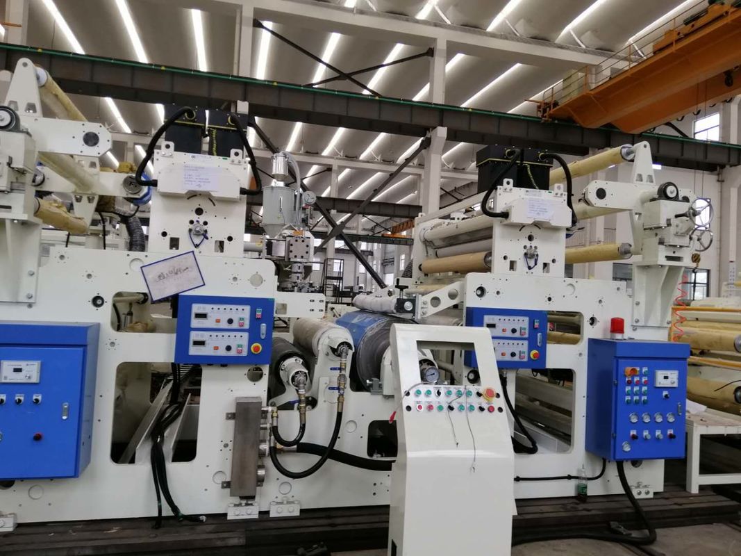 Kleuren de Verpakkende Film het Lamineren Diameter van de Machine Maximum 600mm Sandwich