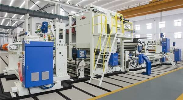 Kleuren Verpakkende Film het Lamineren Machine met 1200/1400/1700/2200/2500mm Breedte